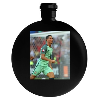 Cristiano Ronaldo Round Flask