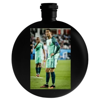 Cristiano Ronaldo Round Flask