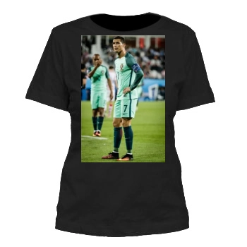 Cristiano Ronaldo Women's Cut T-Shirt