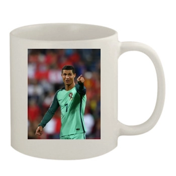 Cristiano Ronaldo 11oz White Mug