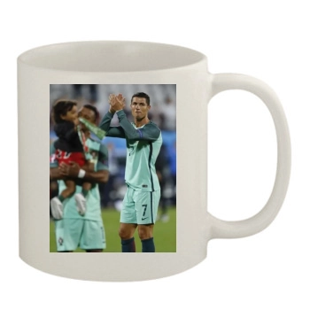 Cristiano Ronaldo 11oz White Mug