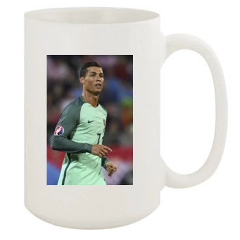 Cristiano Ronaldo 15oz White Mug