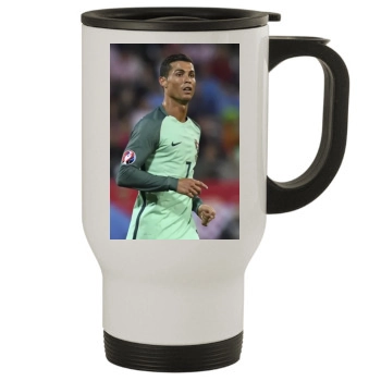 Cristiano Ronaldo Stainless Steel Travel Mug