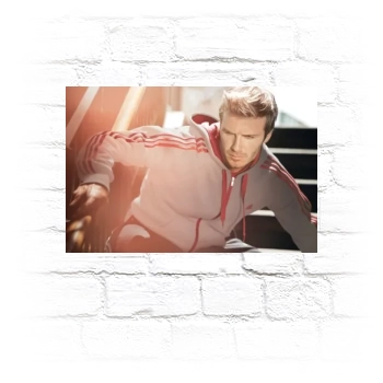 David Beckham Metal Wall Art