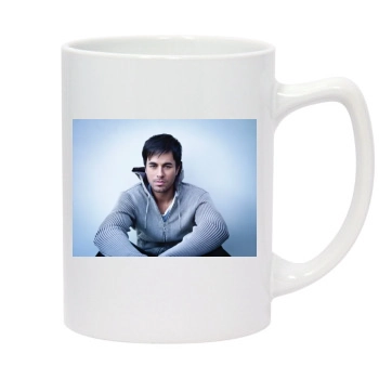 Enrique Iglesias 14oz White Statesman Mug