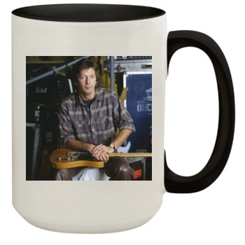 Eric Clapton 15oz Colored Inner & Handle Mug