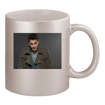 James Franco 11oz Metallic Silver Mug