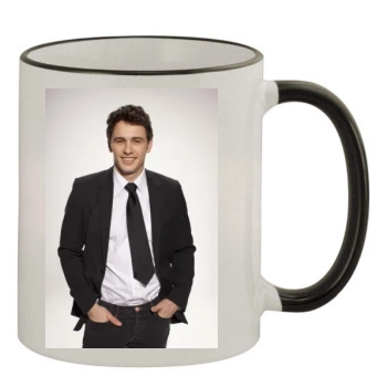 James Franco 11oz Colored Rim & Handle Mug