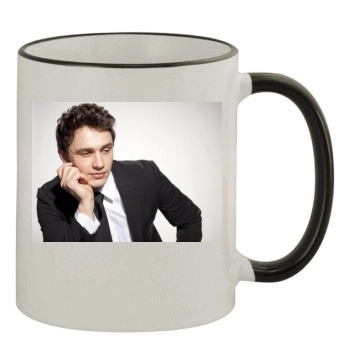 James Franco 11oz Colored Rim & Handle Mug