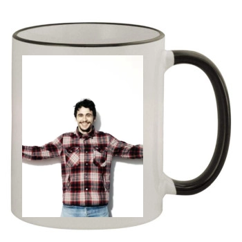 James Franco 11oz Colored Rim & Handle Mug