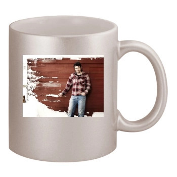 James Franco 11oz Metallic Silver Mug