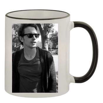 James Franco 11oz Colored Rim & Handle Mug