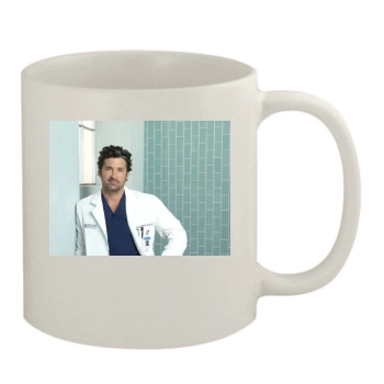 Patrick Dempsey 11oz White Mug