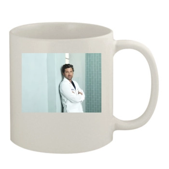 Patrick Dempsey 11oz White Mug