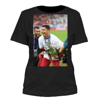 Cristiano Ronaldo Women's Cut T-Shirt