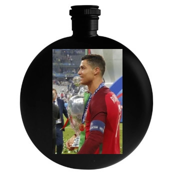 Cristiano Ronaldo Round Flask