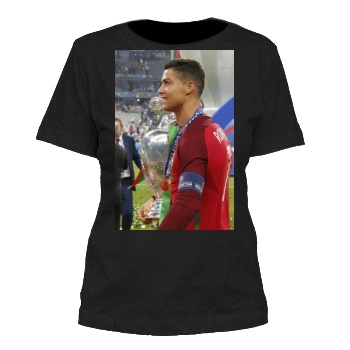 Cristiano Ronaldo Women's Cut T-Shirt