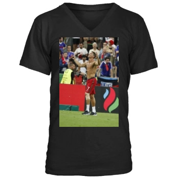 Cristiano Ronaldo Men's V-Neck T-Shirt