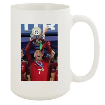 Cristiano Ronaldo 15oz White Mug