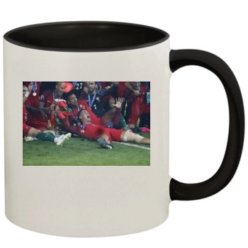 Cristiano Ronaldo 11oz Colored Inner & Handle Mug