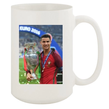 Cristiano Ronaldo 15oz White Mug