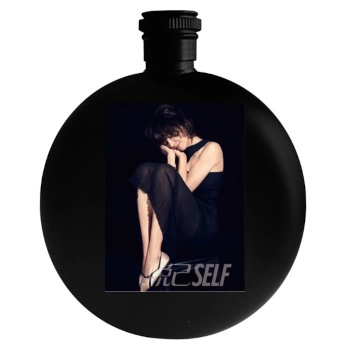 Sophie Marceau Round Flask