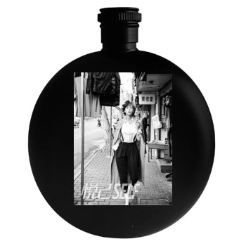 Sophie Marceau Round Flask