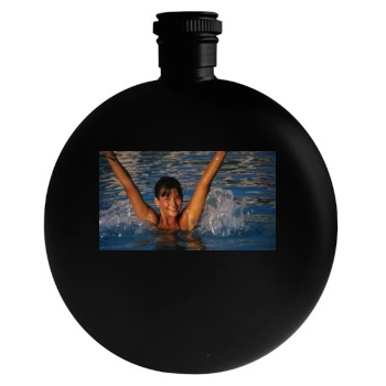 Sophie Marceau Round Flask