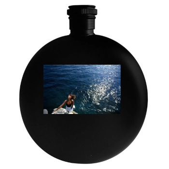 Sophie Marceau Round Flask