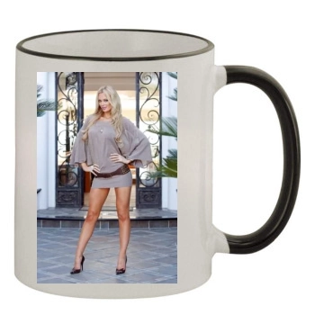 Sophie Turner 11oz Colored Rim & Handle Mug