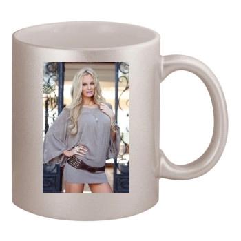 Sophie Turner 11oz Metallic Silver Mug