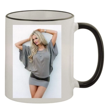 Sophie Turner 11oz Colored Rim & Handle Mug