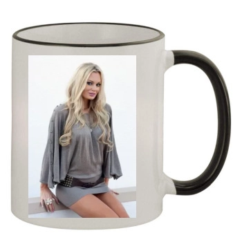 Sophie Turner 11oz Colored Rim & Handle Mug