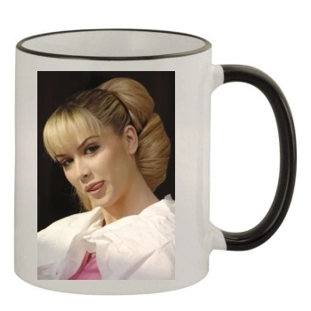 Tara Conner 11oz Colored Rim & Handle Mug