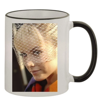 Tara Conner 11oz Colored Rim & Handle Mug