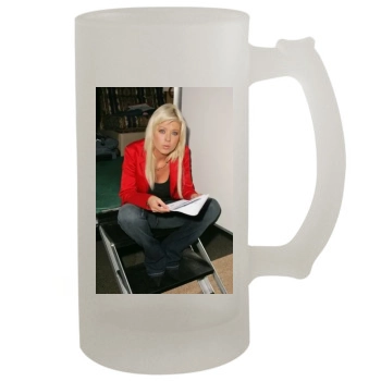 Tara Reid 16oz Frosted Beer Stein