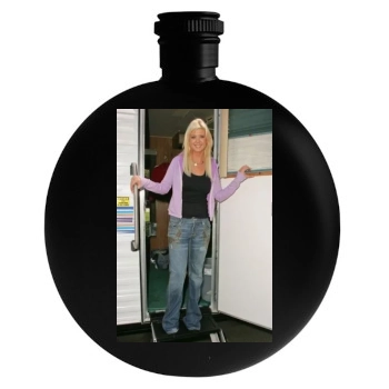 Tara Reid Round Flask