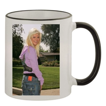 Tara Reid 11oz Colored Rim & Handle Mug