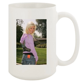 Tara Reid 15oz White Mug