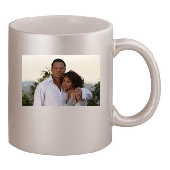 Taraji P. Henson 11oz Metallic Silver Mug