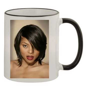 Taraji P. Henson 11oz Colored Rim & Handle Mug