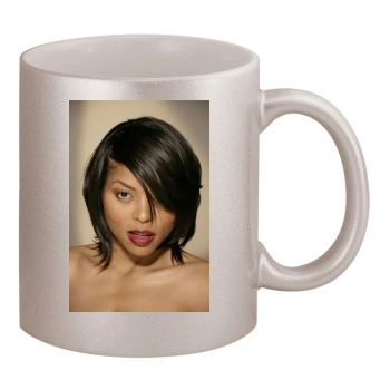 Taraji P. Henson 11oz Metallic Silver Mug