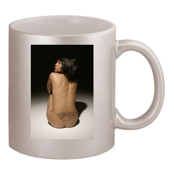 Taraji P. Henson 11oz Metallic Silver Mug