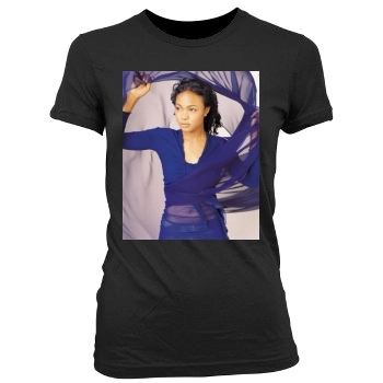 Tatyana Ali Women's Junior Cut Crewneck T-Shirt