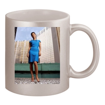 Thandie Newton 11oz Metallic Silver Mug