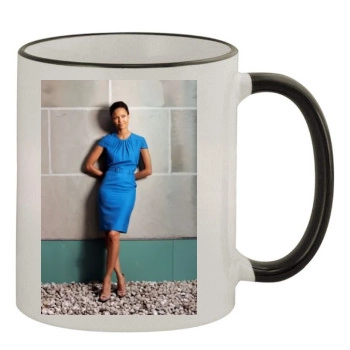 Thandie Newton 11oz Colored Rim & Handle Mug