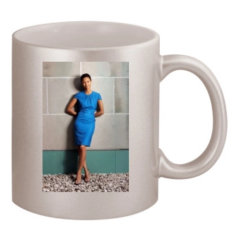 Thandie Newton 11oz Metallic Silver Mug