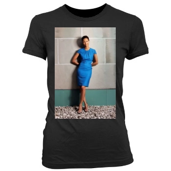 Thandie Newton Women's Junior Cut Crewneck T-Shirt