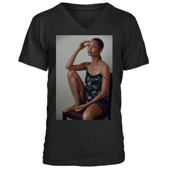Thandie Newton Men's V-Neck T-Shirt