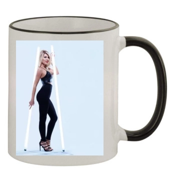 The Saturdays 11oz Colored Rim & Handle Mug